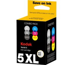 KODAK  Kodak Verite #5 Colour XL Ink Cartridge - Multipack